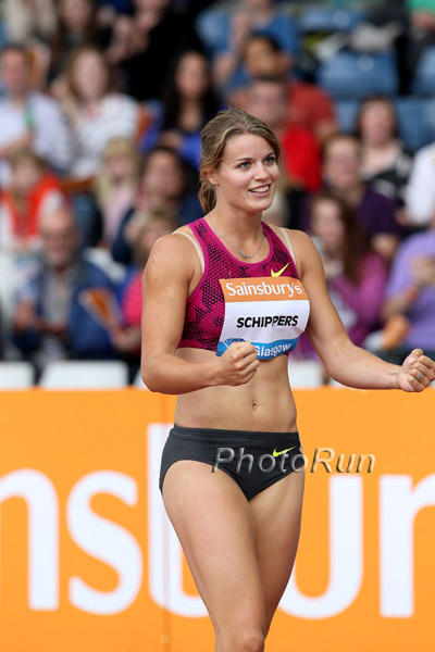 Sainsbury's Glasgow DL, Day two, 12 July 2014, results courtesy of