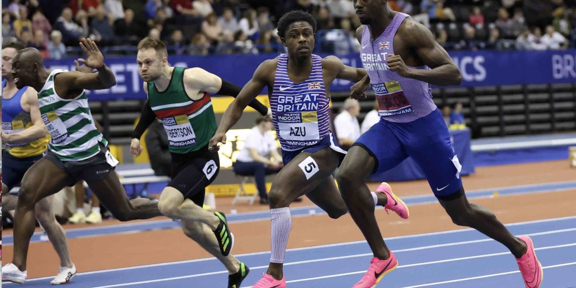 The Men's 60 meters at the 2023 British Athletics Trials... - runblogrun