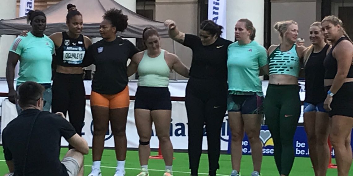 2023 Allianz Van Damme Memorial , The Women's Shot Put - runblogrun