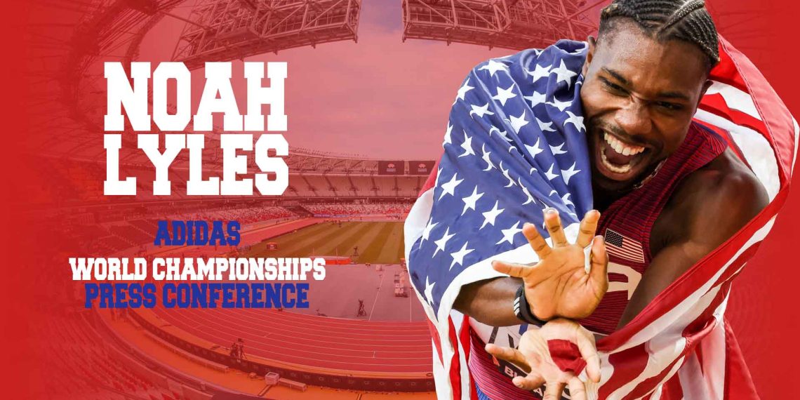 RunBlogRun Presents Noah Lyles - Adidas Press Conference, 2023 World ...