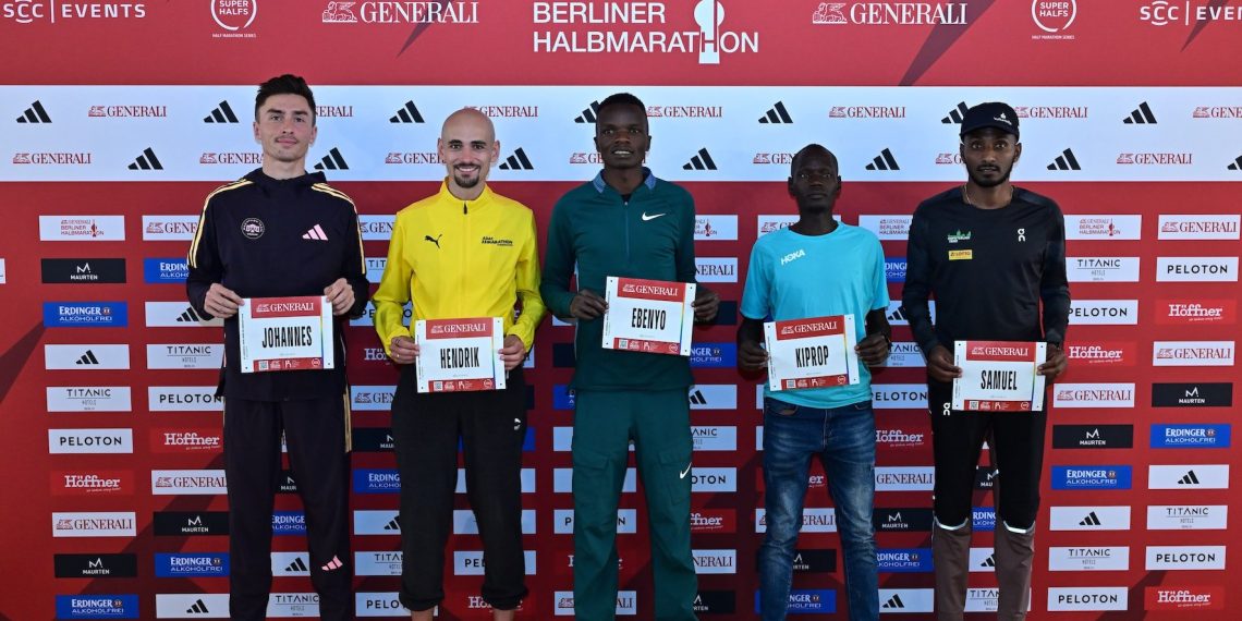 GENERALI BERLIN HALF MARATHON ON SUNDAY, April 6, 2024 Daniel Ebenyo