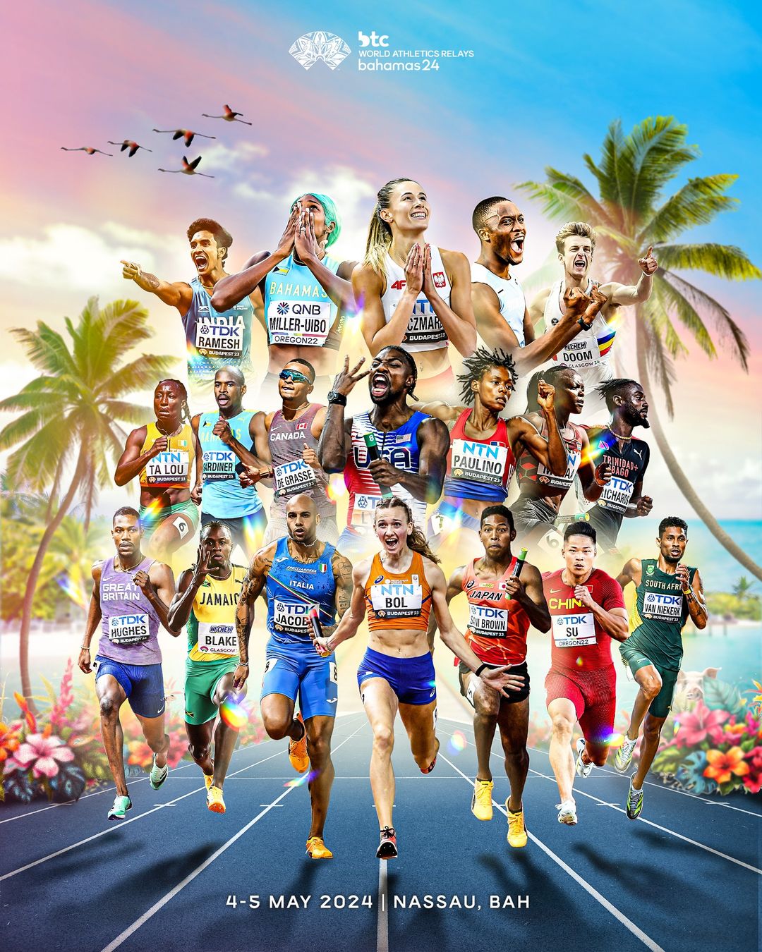 Bahamas 24 World Relays Previews SportField