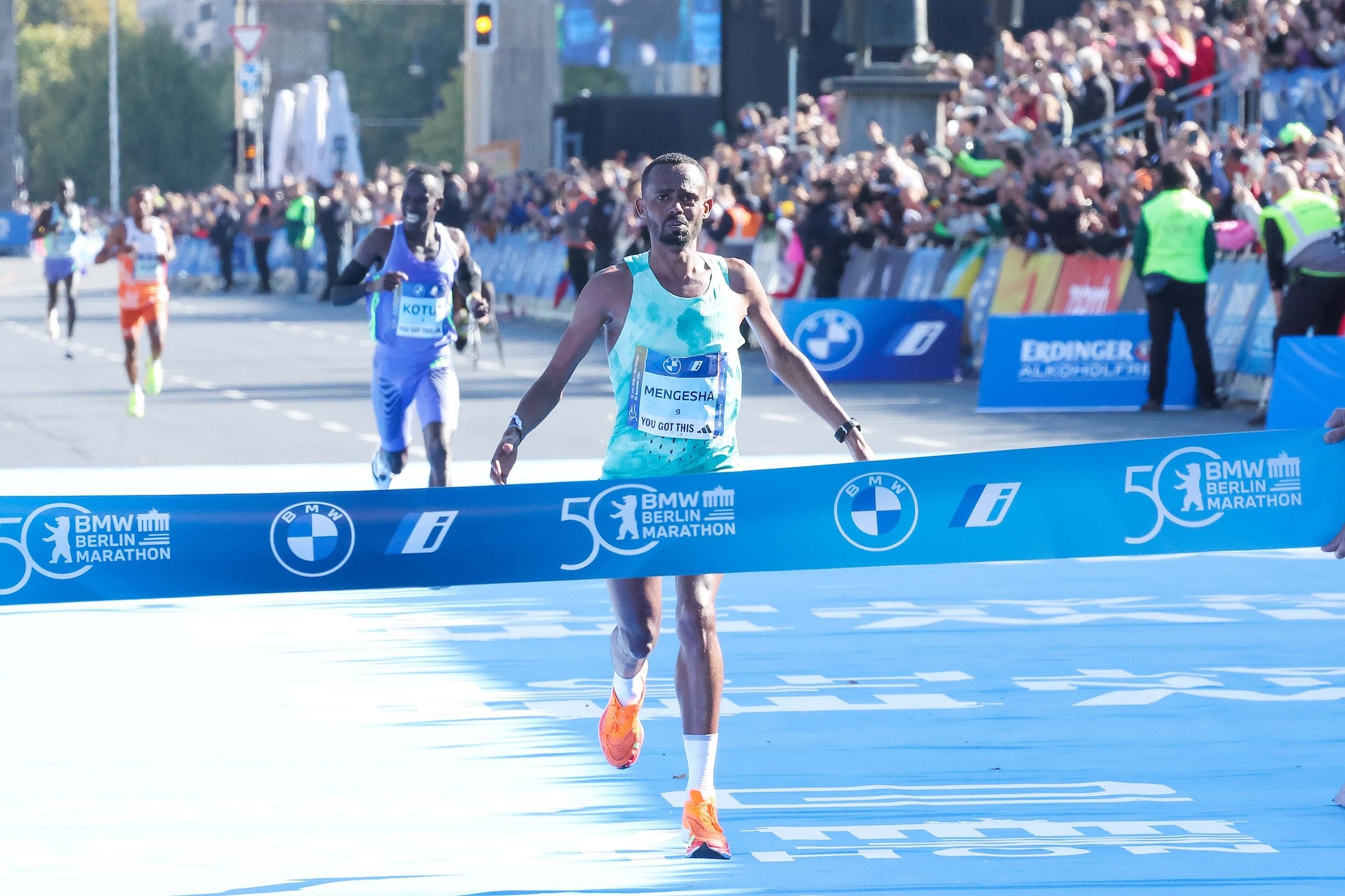 50th BMW BERLINMARATHON Ethiopians Mengesha and Ketema score double